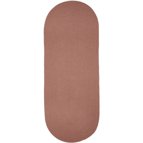 August Grove® Smyth Hand Braided Wool Solid Color Rug & Reviews Wayfair